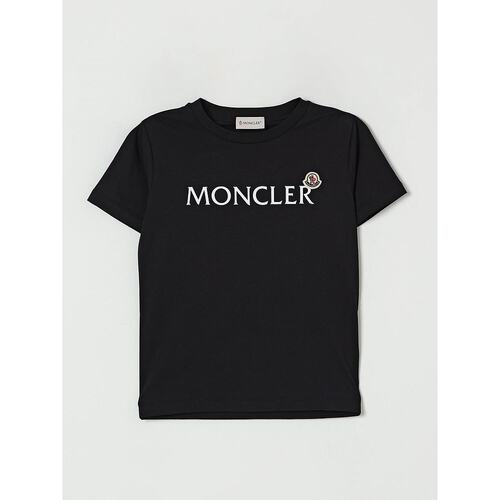 MONCLER 男童T恤 8C0001889AFV999 AW2025 黑色 T-SHIRT