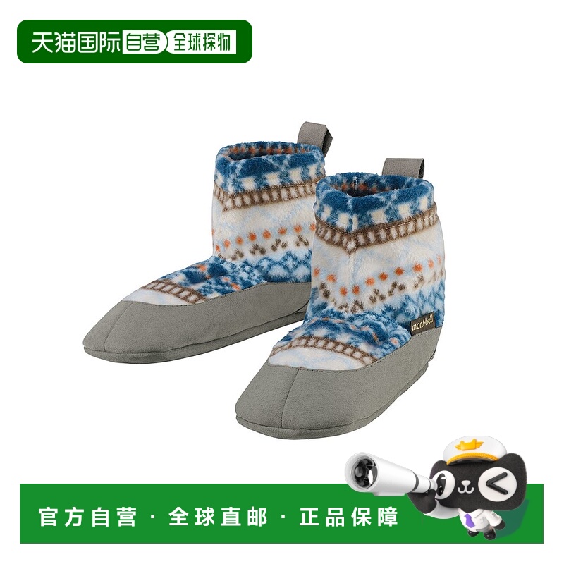日潮跑腿Montbell蒙贝欧 CLIMAPLUS 100 儿童印花软底学步鞋 #10
