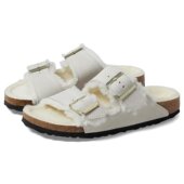 Birkenstock 勃肯 女士 潮奢 Arizona 毛羊皮绒面革凉拖