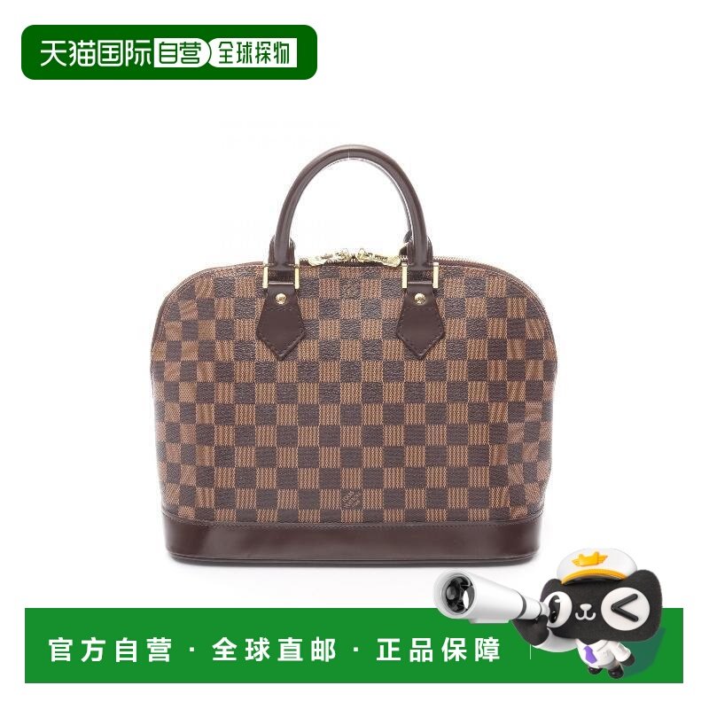 日本直邮中古LV路易威登女包B级9新Alma贝壳包涂层/防水帆布手提,箱包皮具/热销女包/男包,通用款女包,淘宝优惠券,粉丝福利购,淘宝优惠卷