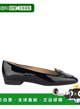 香港直邮Emporio Armani 徽标单鞋平底鞋女鞋 X3A051XB472A