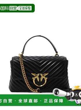 香港直邮PINKO 女士手提包 100043A0GKZ99Q AW2023 黑色 'Love la