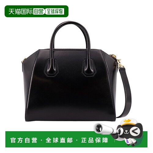 香港直邮GIVENCHY 女士手提包 BB5149B2AT001 AW2025 黑色 拉链单