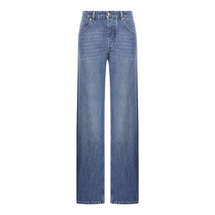 Bottega Veneta 葆蝶家 女士 腰带环牛仔裤 813503V42W0