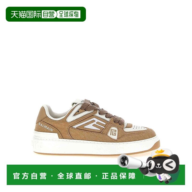香港直邮BALMAIN 女士运动鞋 EN1VI742TFJM0EZ SS2025 白色 B-Cou