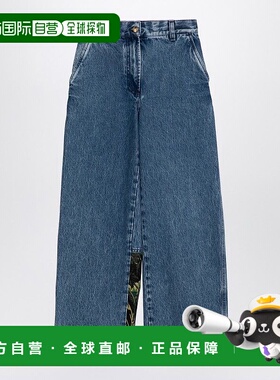 香港直邮PALM ANGELS 女士牛仔裤 PWYB027F24DEN0024555直筒裤