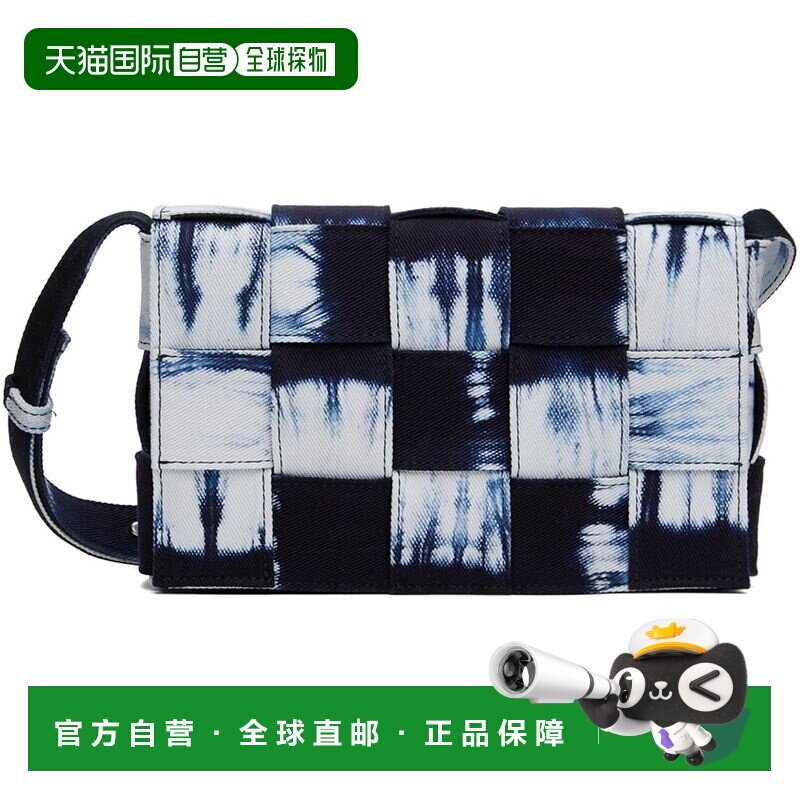1h可退 香港直邮Bottega Veneta 葆蝶家 男士 海军蓝 & 白色中号