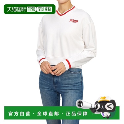 1h可退 香港直邮SPORTY & RICH 女士 VN1062WH 白色卫衣 VN1062WH