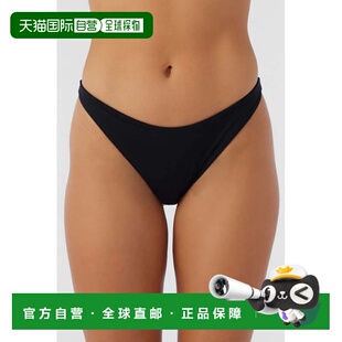 自营O'Neill Saltwater Solids弗拉门戈比基尼底女式黑色泳装APP2