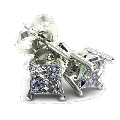 自营 pompeii3pompeii 3.33Ct Square Princess Cut Natural Diam