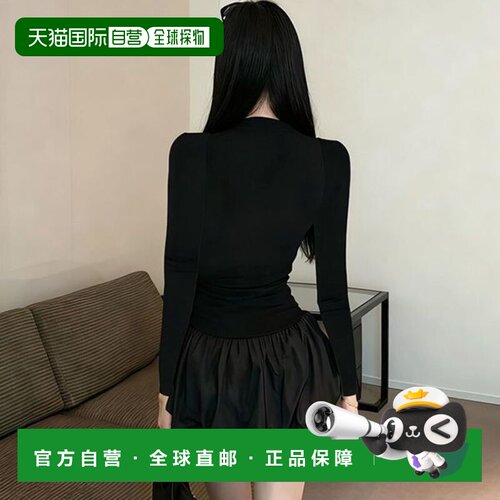 maison de LATIR ri-op-0153-c 女士套装 泡泡袖立体感上衣半身裙