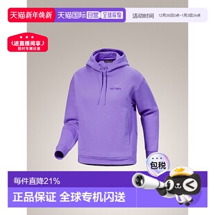 加拿大直邮始祖鸟Emblem 户外透气套头连帽卫衣 Fleece女款