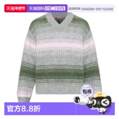 男士 neck 针织衫 AW2025 香港直邮KENZO FF65PU7423CG93 灰色