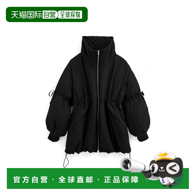 日本直邮日潮 GRL 领口2Way抽绳袖中长款夹克 fo2000外套羽绒