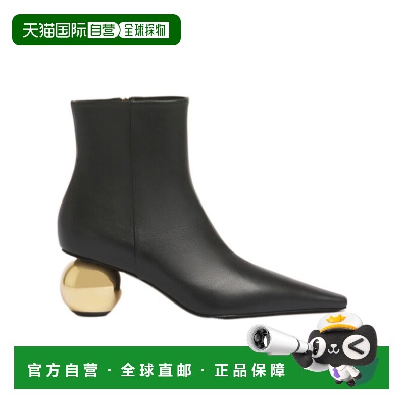 香港直邮Marni 拉链踝靴 TCMS012407P6948短靴女靴