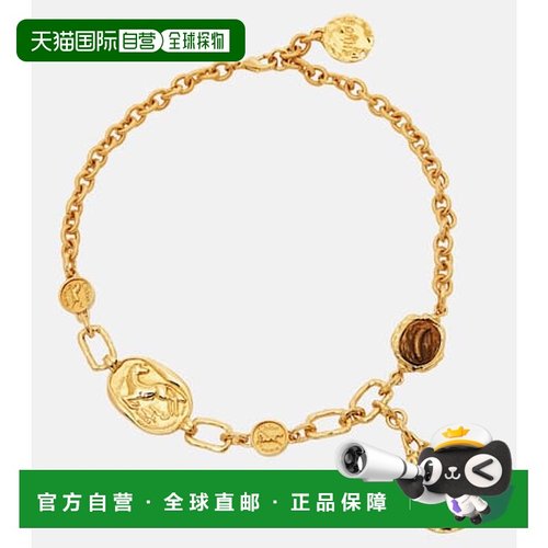 1h可退 香港直邮Chloe 蔻依 女士 Medals 短项链 metal金属色 舒