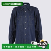 Denim 香港直邮CELINE shir SS2026 蓝色 女士衬衫 RC0AD2N67GGG3