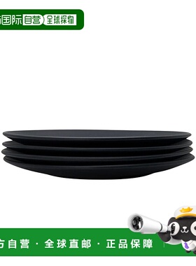 自营zulay kitchen轮廓餐盘 - 4 件套 - 灰蓝色 美国奥莱直发