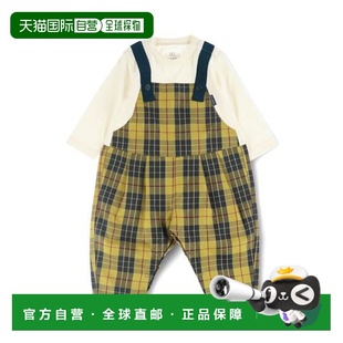 日本人气童装 1h可退 格子连体衣 情侣款 日本直邮branshes