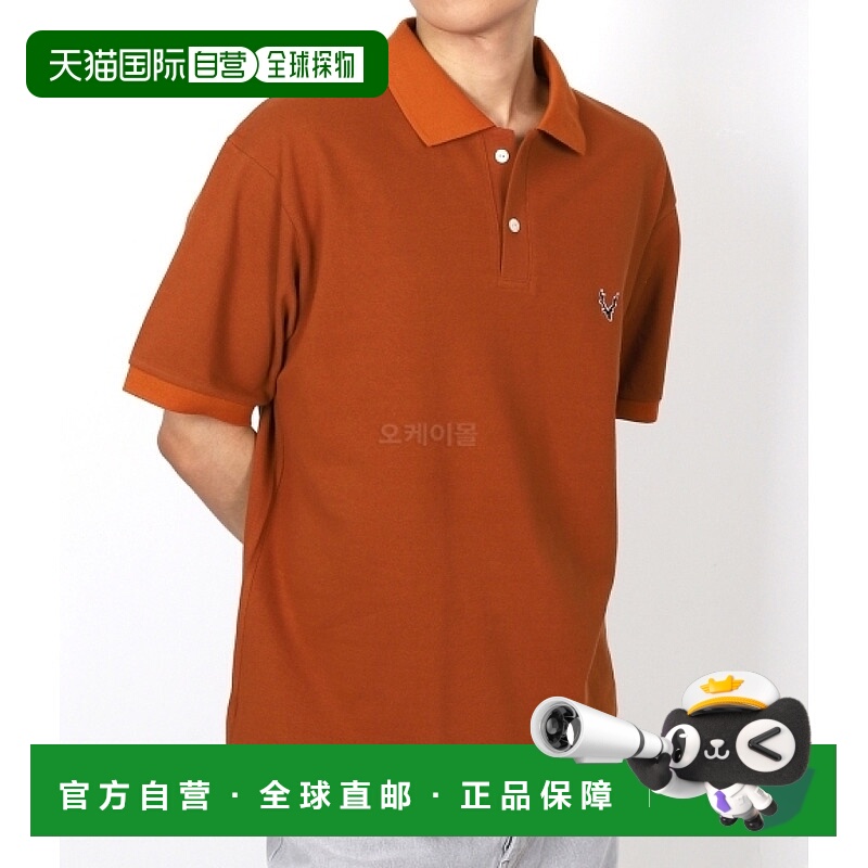 韩国直邮SOUTH2 WEST8 OT614-C 短袖Polo衫 棉质珠地布 男士商务T