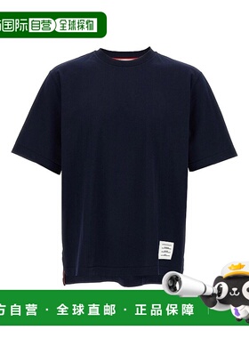 香港直邮THOM BROWNE 男士T恤 MJS288A00042415 AW2025 蓝色