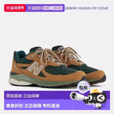 自营Men's New Balance Made in USA 990v3 M990WG3 Sneakers Tan