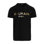 巴尔曼 男士 徽标短袖 Balmain T恤 AH1EF000BB29