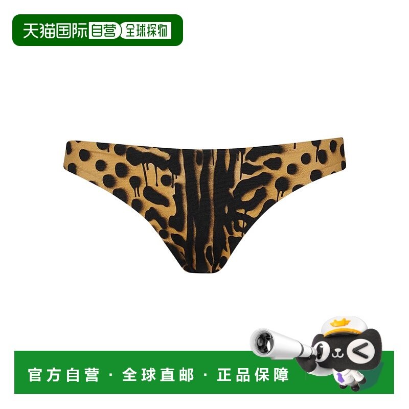 香港直邮DSQUARED2 女士泳装 D6B213200260 SS2022 黑色 比基尼泳