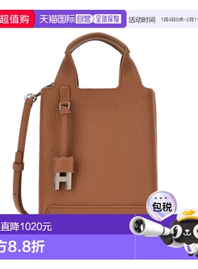 1h可退 香港直邮Hogan 女士 Bags 皮革棕色托特包 KBW01RA0100TH1
