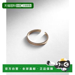 日潮跑腿COCOSHNIK 空心波状耳夹 大号(单耳) 00耳骨夹耳环配饰