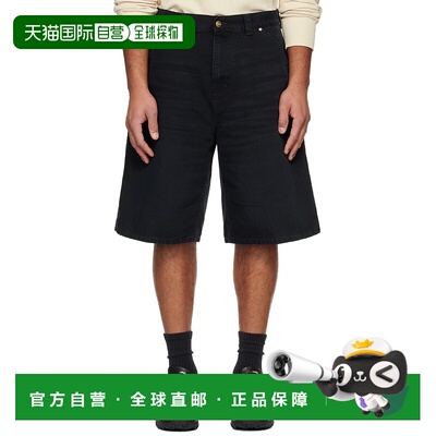 1h可退 香港直邮潮奢 CARHARTT WIP 男士 黑色 OG Single Knee 牛
