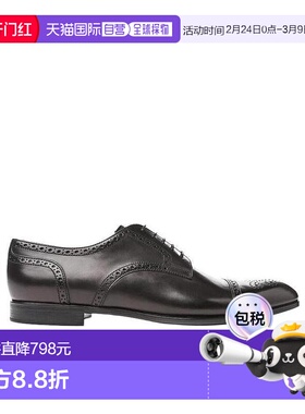 香港直邮Giorgio Armani 经典休闲商务鞋 X2C448XAT29男鞋德比鞋