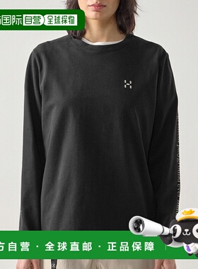韩国直邮HAGLOFS Brand LS Tee W`s 纯黑色 (608138-2C5) 长袖T恤