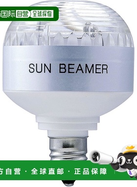 【日本直邮】ELPA Sun Beamer 6W E17 透明灯泡 G-400H(C)
