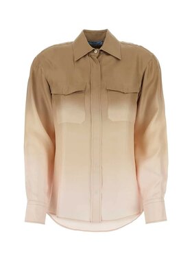 PRADA 女士衬衫 P413HSOOO14J3F0065-6 AW2024 绿色