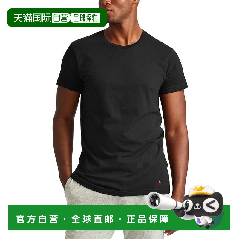 1h可退 【美国直邮】RALPH LAUREN拉夫劳伦男士T恤短袖纯棉宽松