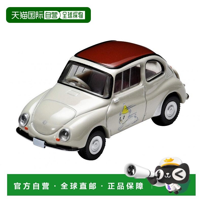 【日本直邮】Tomica 模型 限量复古 TLV x 斯巴鲁 1/64  61年 米