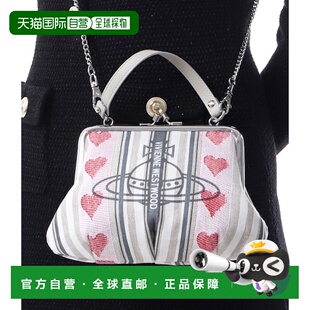 W0148 韩国直邮Vivienne 4B01000KW 奶奶框架钱包 C301 Westwood