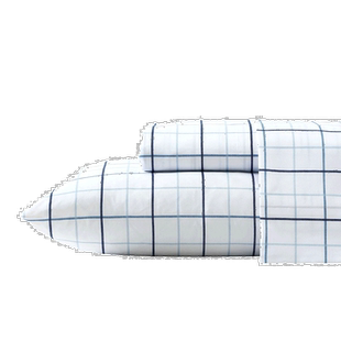 自营Nautica Clarkson 蓝色双床/双床 Xl 床单套装 - nrf 2 海军