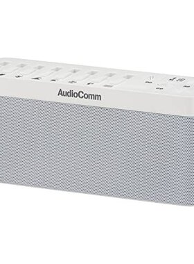 【日本直邮】Ohm欧姆AudioComm蓝牙扬声器/助眠 白色ASP-W751Z