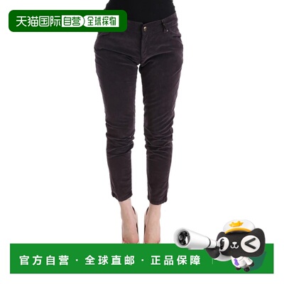 自营Ermanno Scervino Cotton Cropped Casual Women's Pants - b