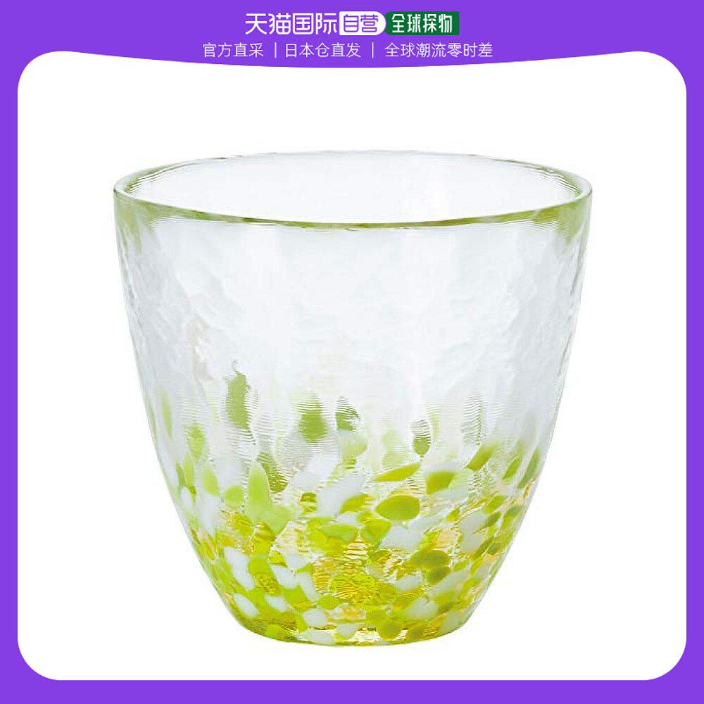 【日本直邮】aderia津轻玻璃杯自然苹果色270ml1只装日本制 f-717