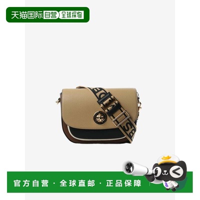 美国直邮MARC JACOBS-女款Cb Signet Turnlock马鞍包斜挎包手提包