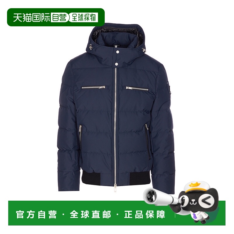 香港直邮MOOSE KNUCKLES 男士夹克 M35MB005833 AW2025 蓝色