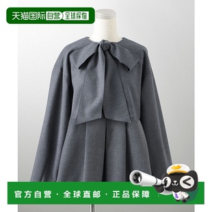 上衣 女士2way蝴蝶结腰带长袖 hit8410181 日本直邮HUIT 1h可退