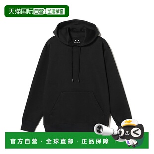 宽松半拉链连帽卫衣 1h可退 男装 dots 柔软棉质面 日本直邮three