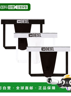 香港直邮DIESEL 男士内裤 00SH9I0GDACE7304 AW2025 黑色 丁字裤