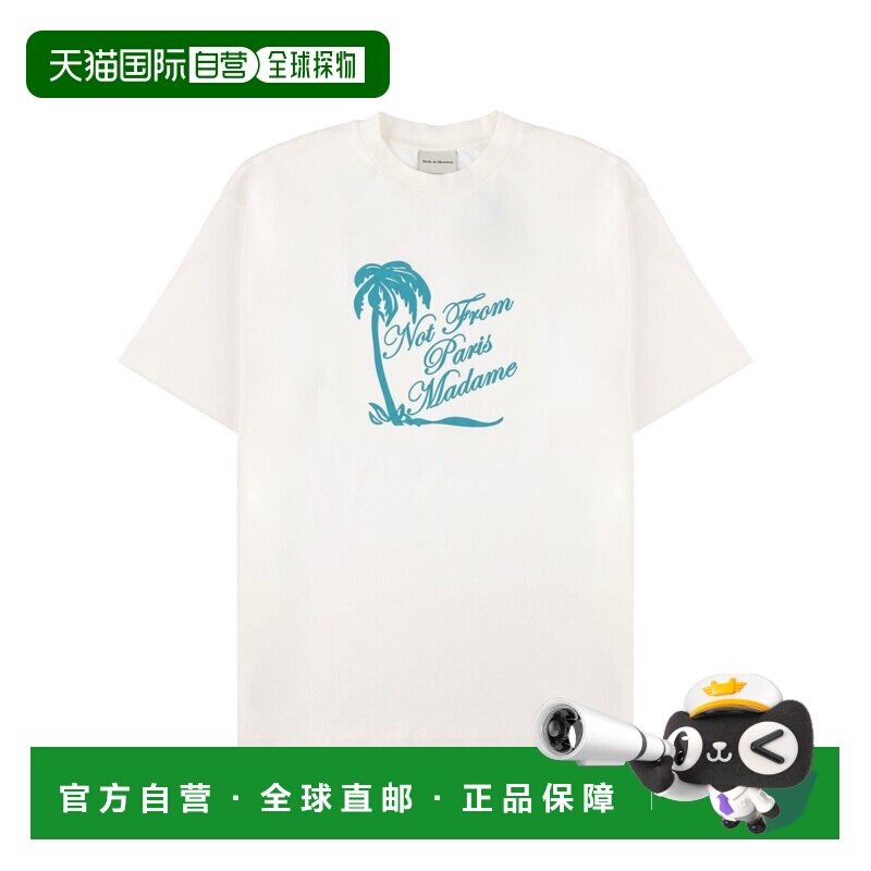 香港直邮Drole De Monsieur 男士T恤 TS297CO002OFFWHITE图片
