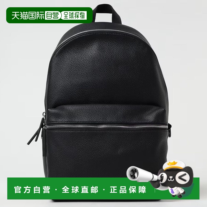 自营hugo bossHugo Men's Ethon 2.0 Faux Leather Zip Backpack,