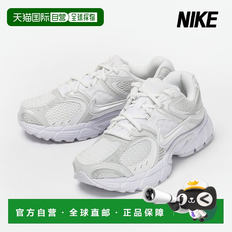 韩国直邮NIKE 跑步鞋 V5 RNR 女式跑步鞋 白色金属银 HQ7901-101